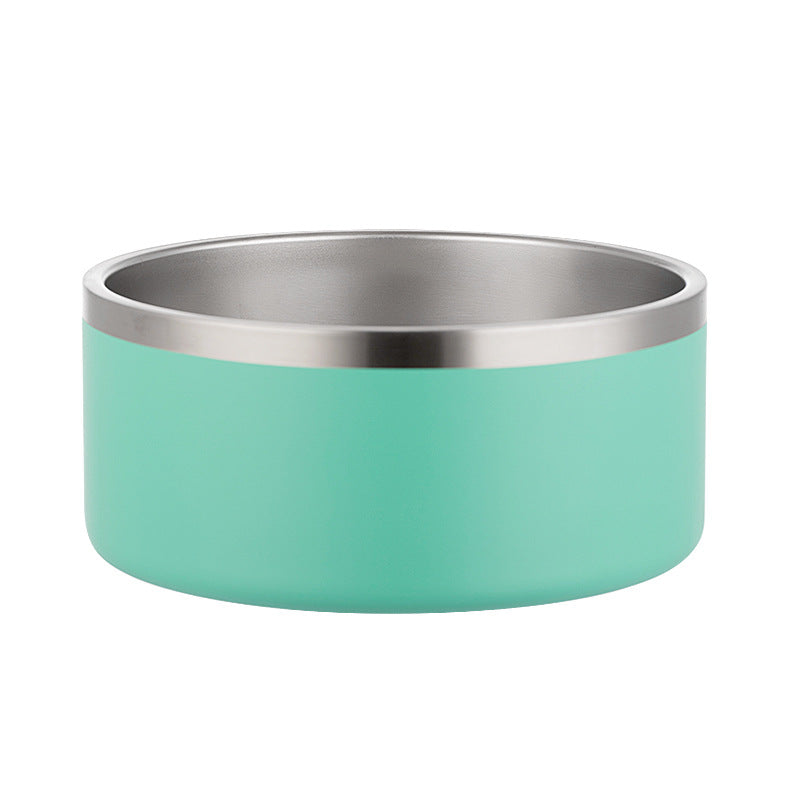 304 Stainless Steel Double Wall 64 OZ Big Dog Bowl