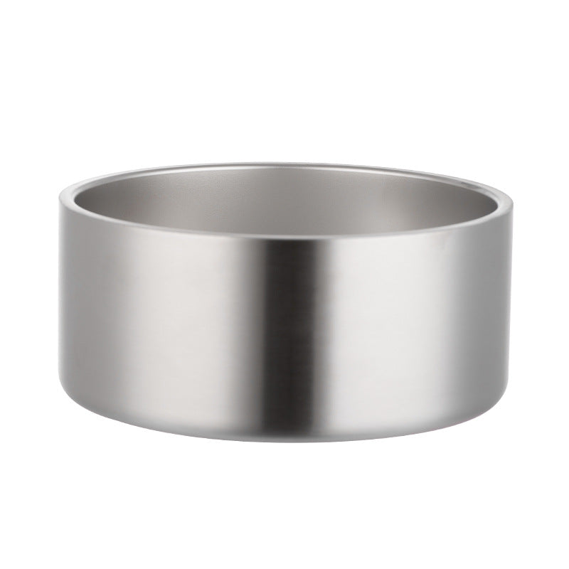 304 Stainless Steel Double Wall 64 OZ Big Dog Bowl