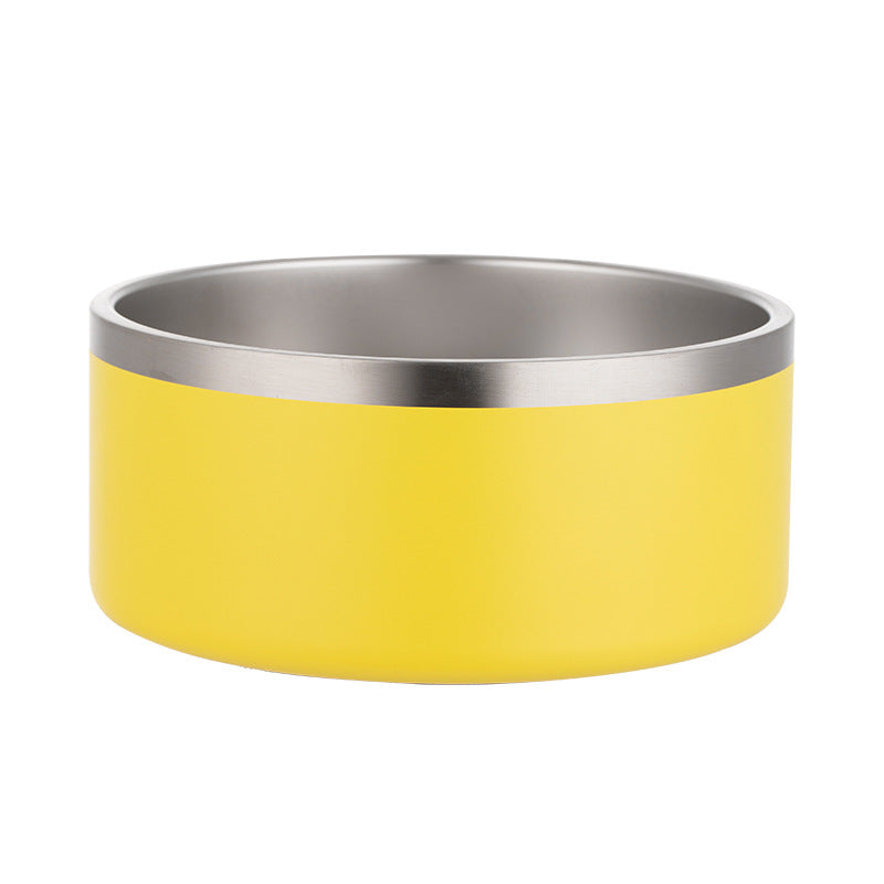 304 Stainless Steel Double Wall 64 OZ Big Dog Bowl