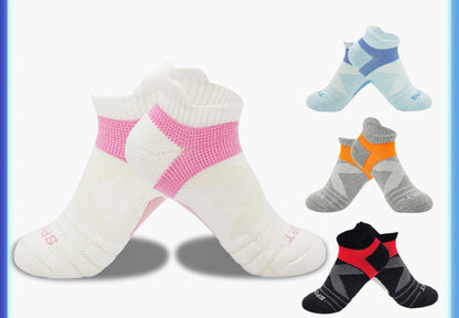 Athletic Socks Low Cut Cushion Running Socks Breathable Comfortable for Sports