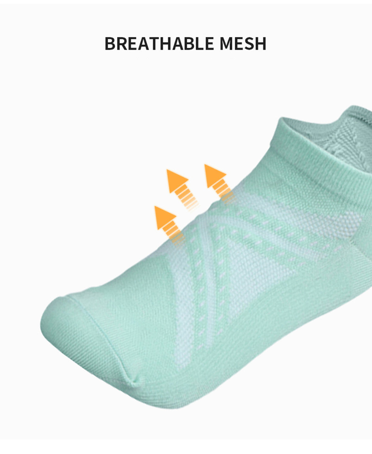 Athletic Socks Low Cut Cushion Running Socks Breathable Comfort for Sports