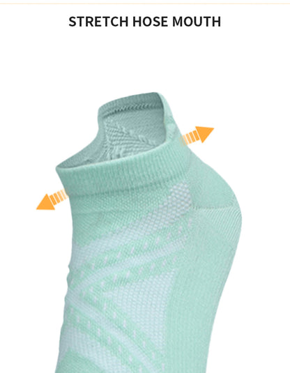 Athletic Socks Low Cut Cushion Running Socks Breathable Comfort for Sports