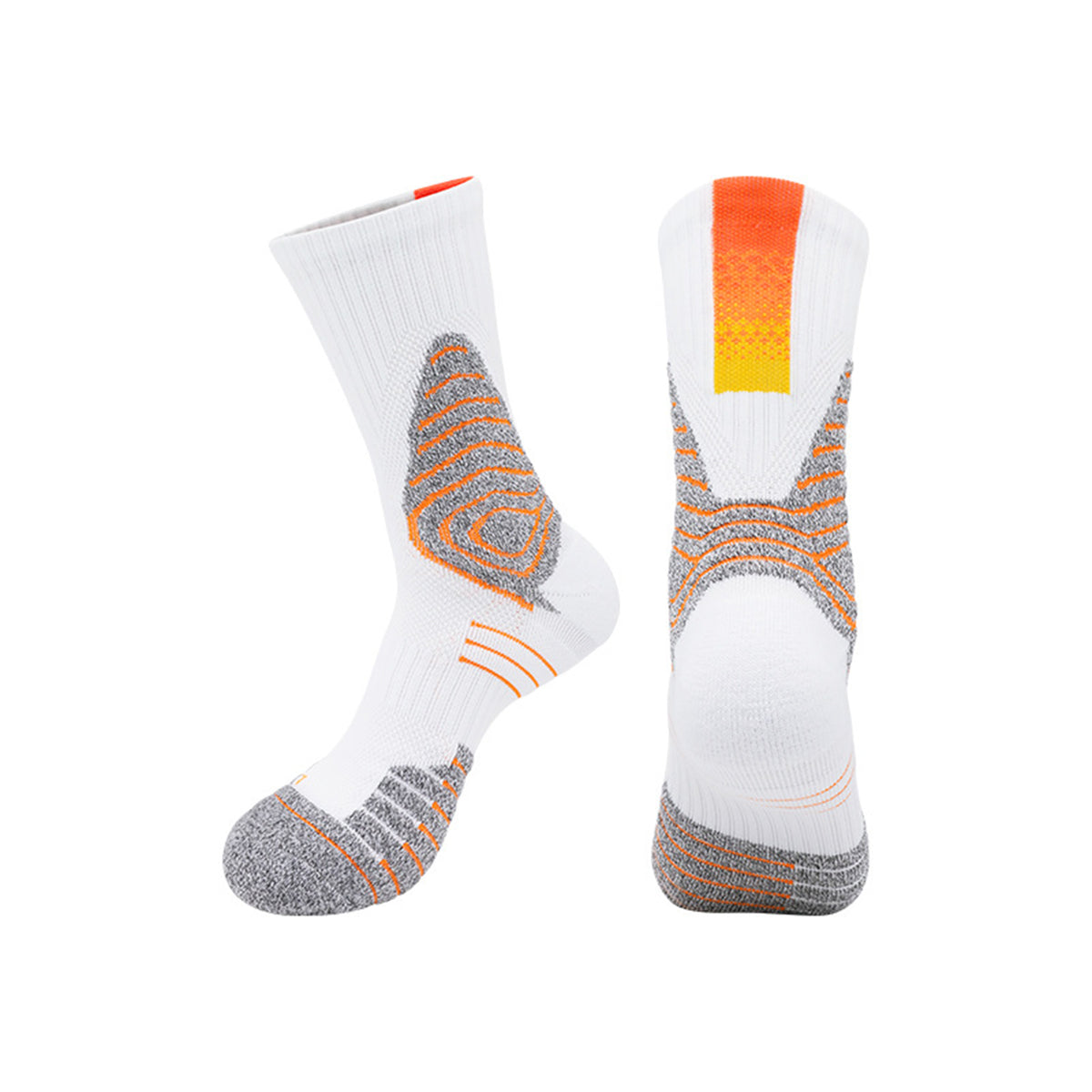 White/Orange