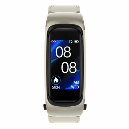 Wireless Earphone Smart Bracelet W/ Silicone Belt