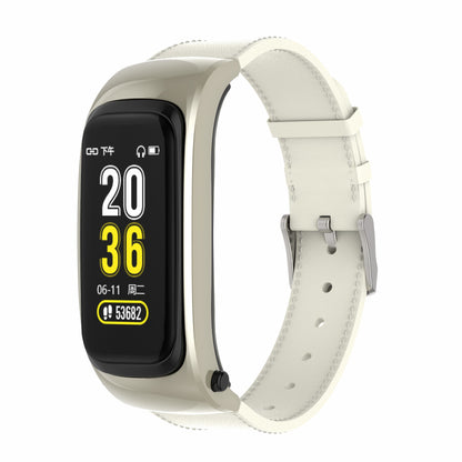 Leather Belt Wireless Earphone Smart Bracelet