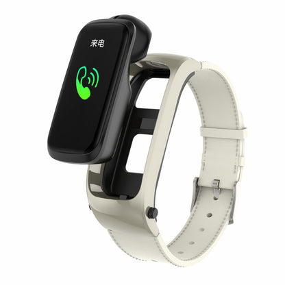 Leather Belt Wireless Earphone Smart Bracelet