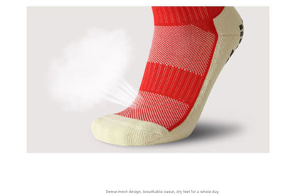 Football Socks Mid-calf Length Stretch Cushioned Crew Socks
