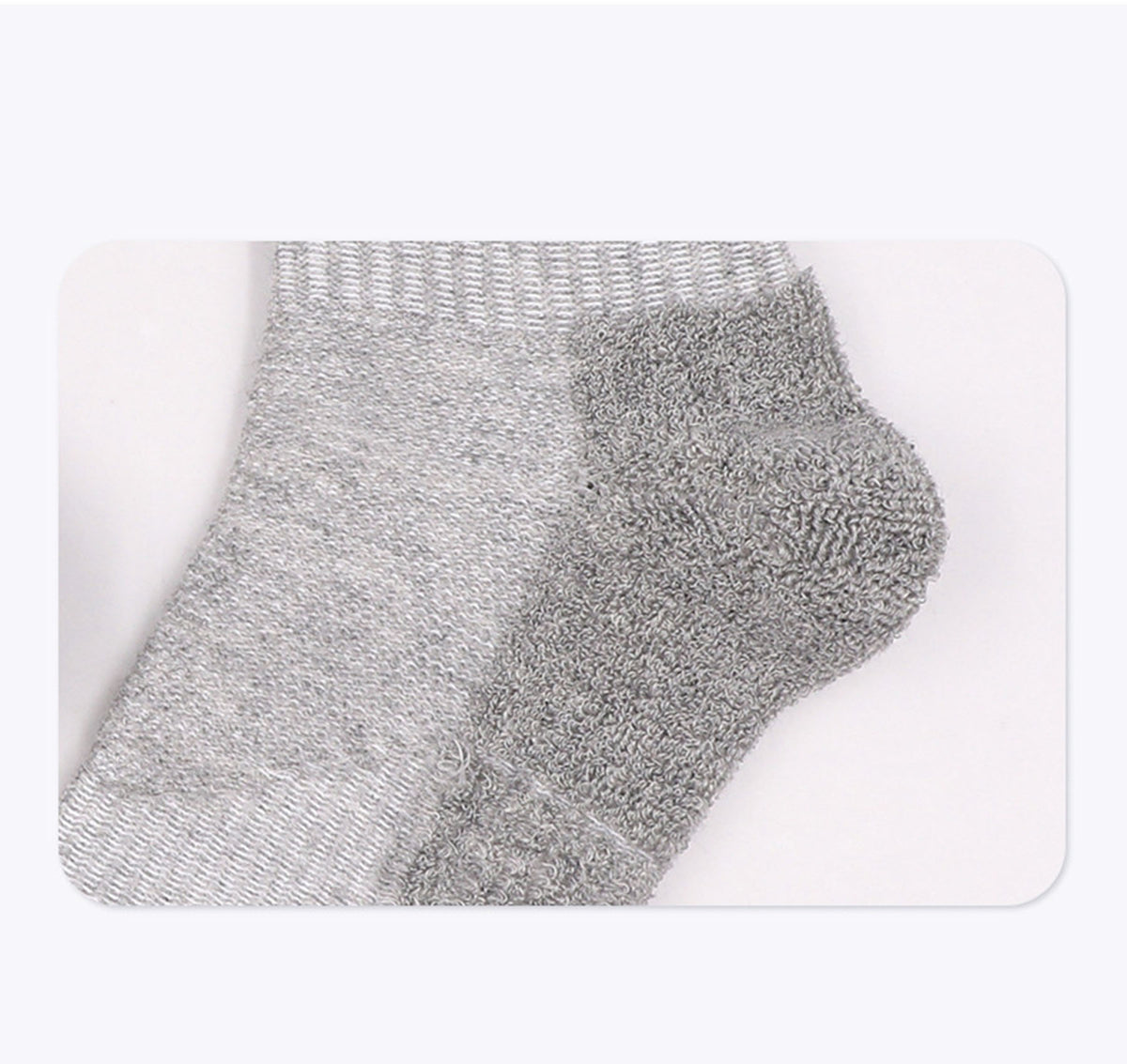 Men's Thick Ankle Socks, Sport Athletic Running Socks