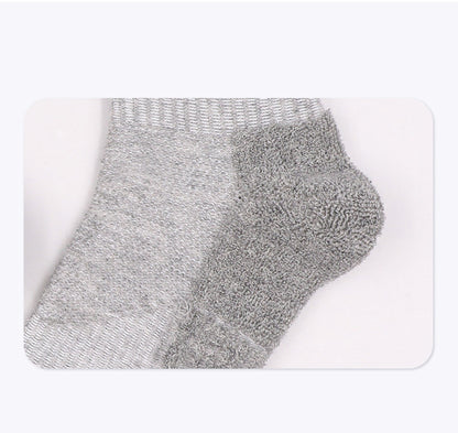 Men's Thick Ankle Socks, Sport Athletic Running Socks