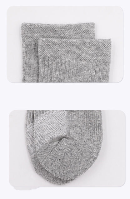 Men's Thick Ankle Socks, Sport Athletic Running Socks