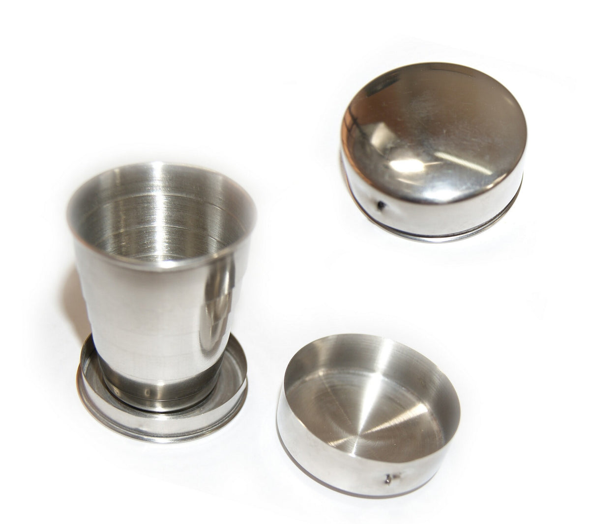 Collapsible Shot Glass Key Chain w/60 ml capacity