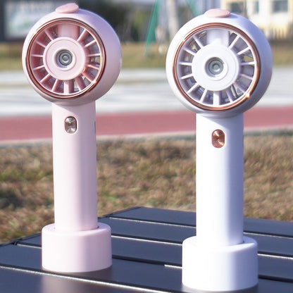 Personal Portable Mini Handheld Fan Spray Fans with USB Rechargeable