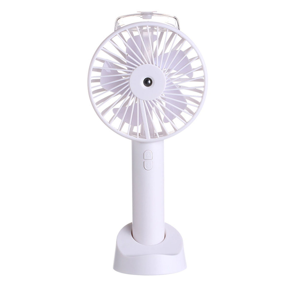 Mini Misting Hand Held Fan, Humidifier Fan W/3 Speed Adjustable Cooling Fan, Portable USB Desk Fan