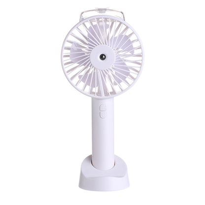 Mini Misting Hand Held Fan, Humidifier Fan W/3 Speed Adjustable Cooling Fan, Portable USB Desk Fan