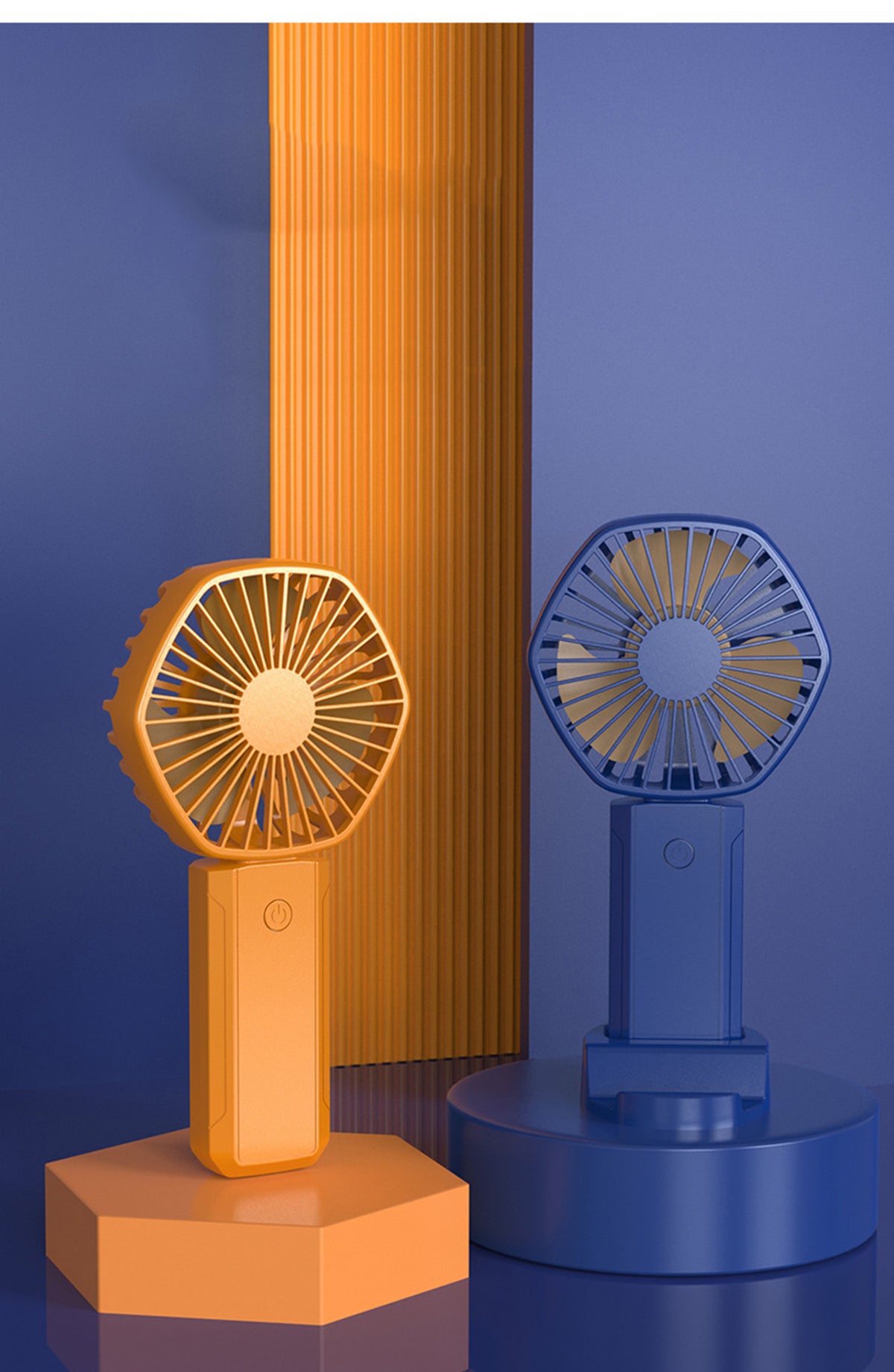 Portable Rechargeable Mini Fan Small Desk Fan