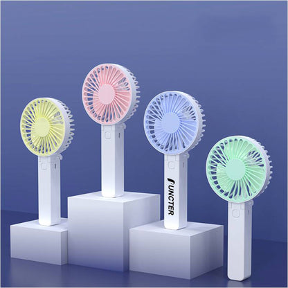 Portable Min Fan USB Desk Fan Small Personal Hand Fan W/3 Speed