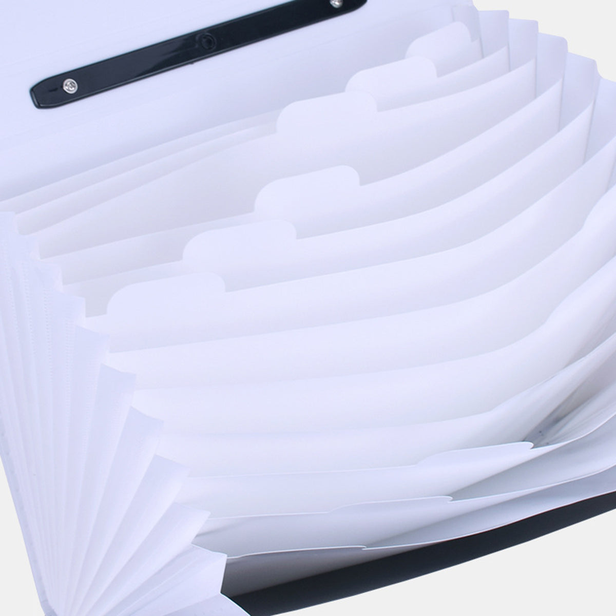 Portable 12 Pockets Expanding File Folder Accordion Document Organizer Letter A4 Paper Size Storage