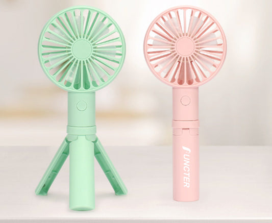 Tripod Mini Fan With Adjustable Wind Speed