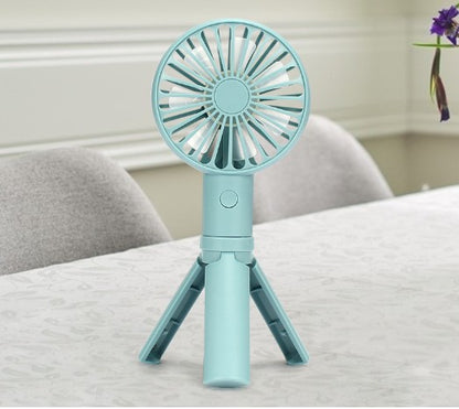 Tripod Mini Fan With Adjustable Wind Speed