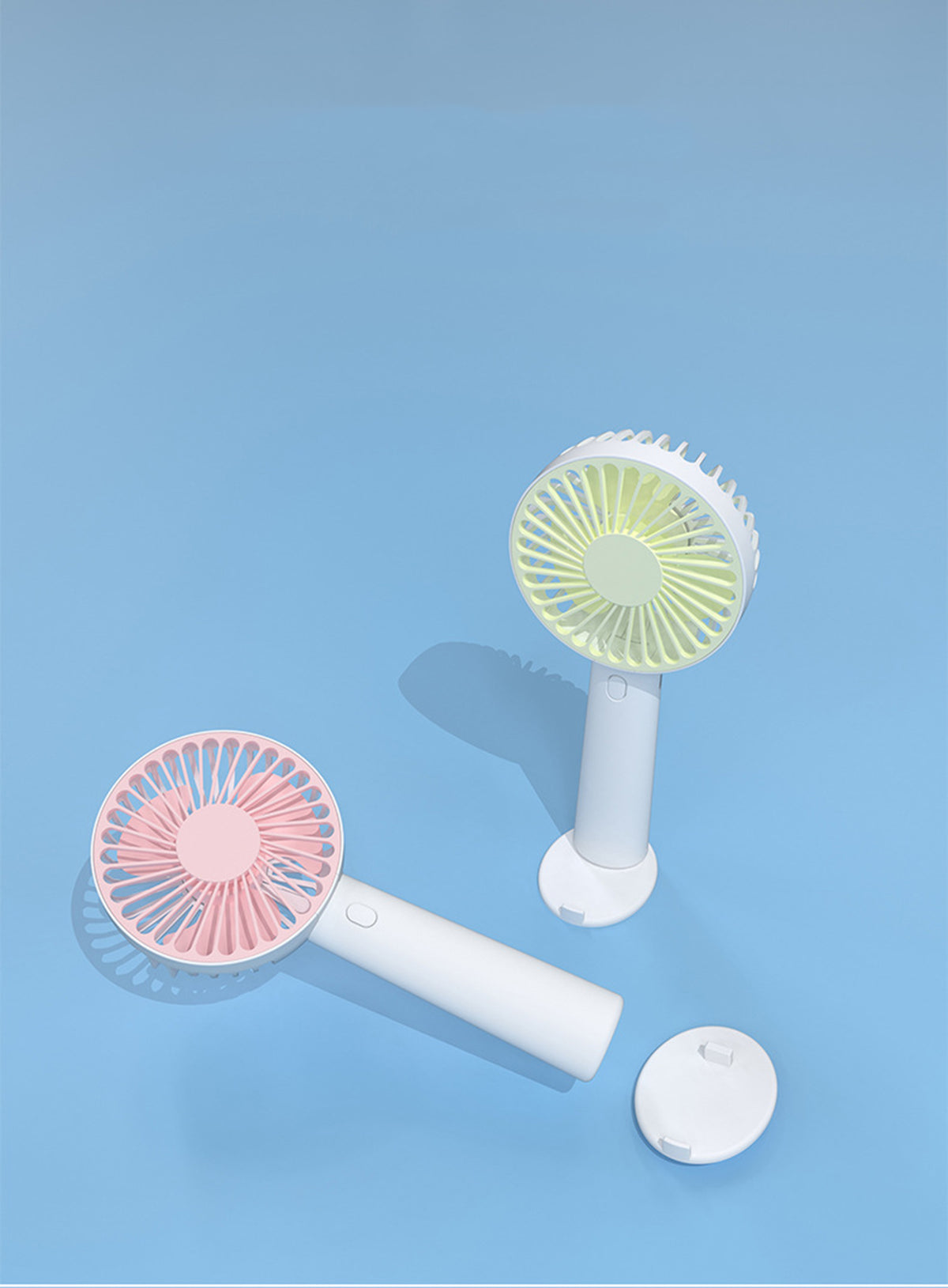 Portable Fan USB Desk Fan Small Personal Hand Fan W/3 Speed