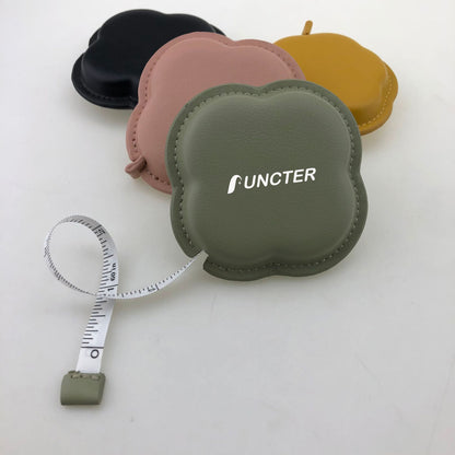 59" PU Leather Flower Shaped Body Measuring Tape