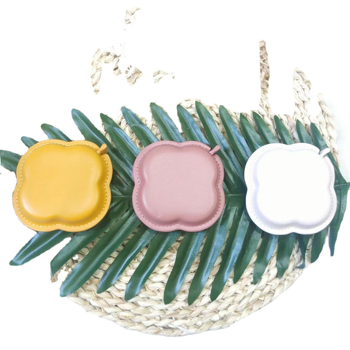 59" PU Leather Flower Shaped Body Measuring Tape