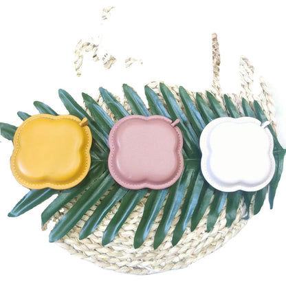 59" PU Leather Flower Shaped Body Measuring Tape