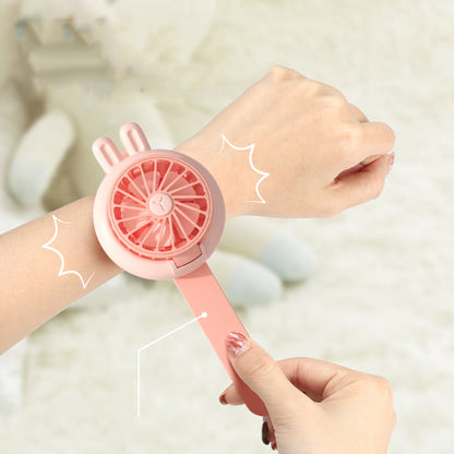 Wrist Fan for Kids Boys Girls Small Portable Wearable Watch Fan W/Comfortable Wrist Strap