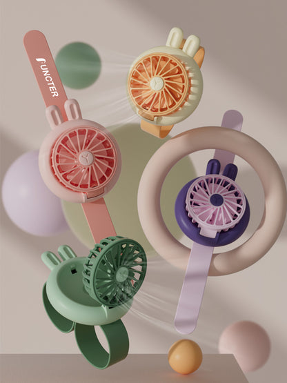 Wrist Fan for Kids Boys Girls Small Portable Wearable Watch Fan W/Comfortable Wrist Strap