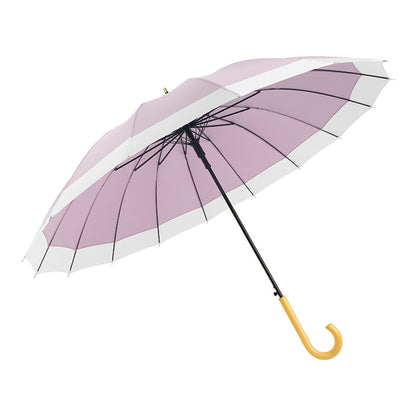 Long Handle Umbrella, Windproof Large Umbrella, Wind Resistant Big Golf Umbrellas For Adult