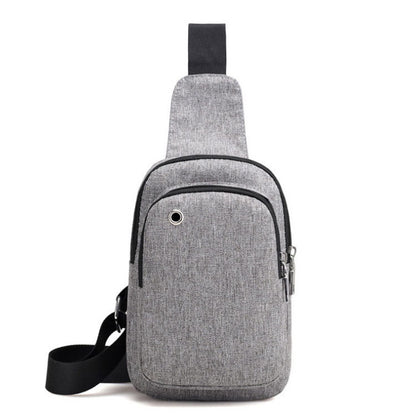 Crossbody Sling Bag W/ Earbud Hole