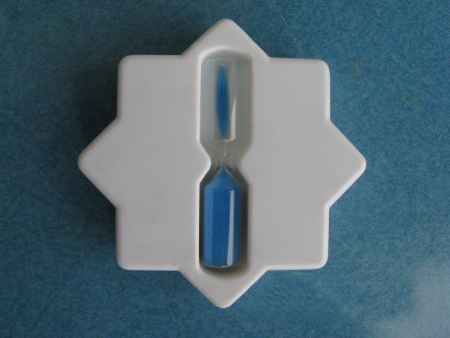 Star Shape 5 Minutes Sand Timer W/ Sucker