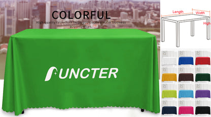 6' Premium Convertible Standard Table Cover (Full Color Dye Sublimation)-4 Sided