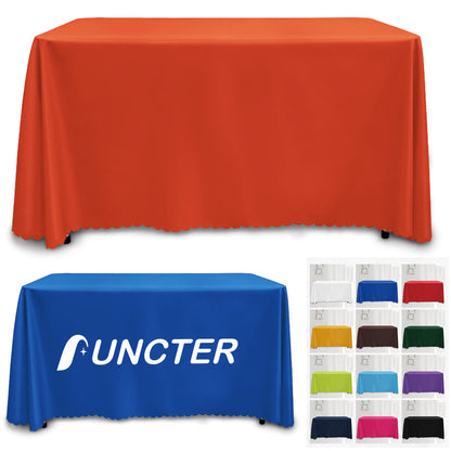 Premium 6' Dye Sublimated Table Cover - 4 Sided