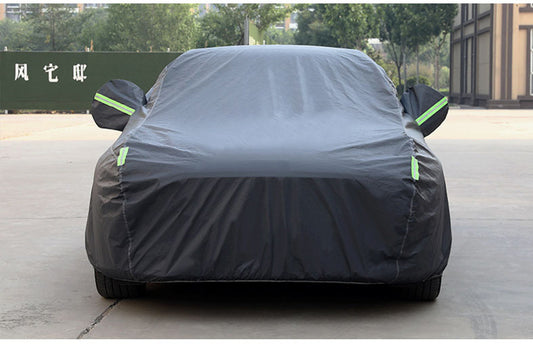 PVC Size #YL Weatherproof Car Cover