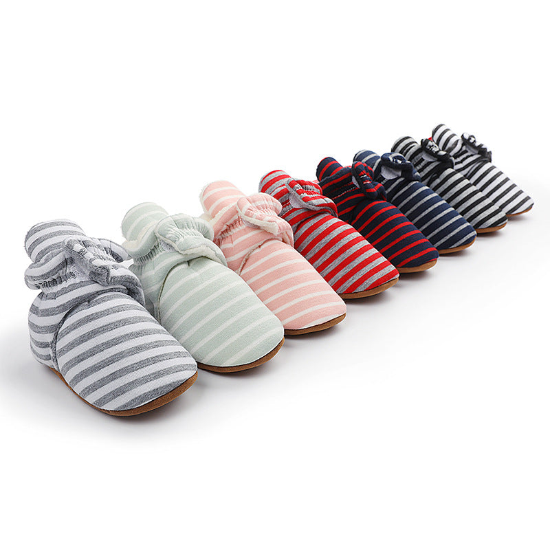 Cotton Baby Booties (0-6m)