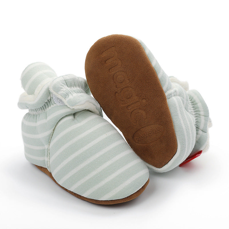 Cotton Baby Booties (6-12m)