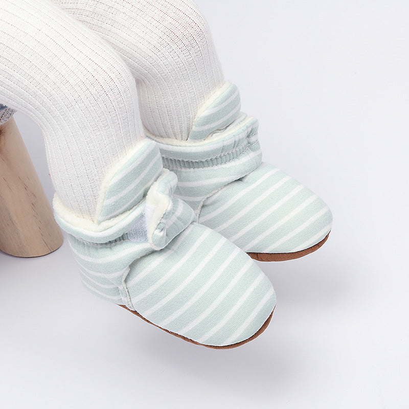 Cotton Baby Booties (12-18m)