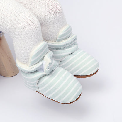Cotton Baby Booties (12-18m)