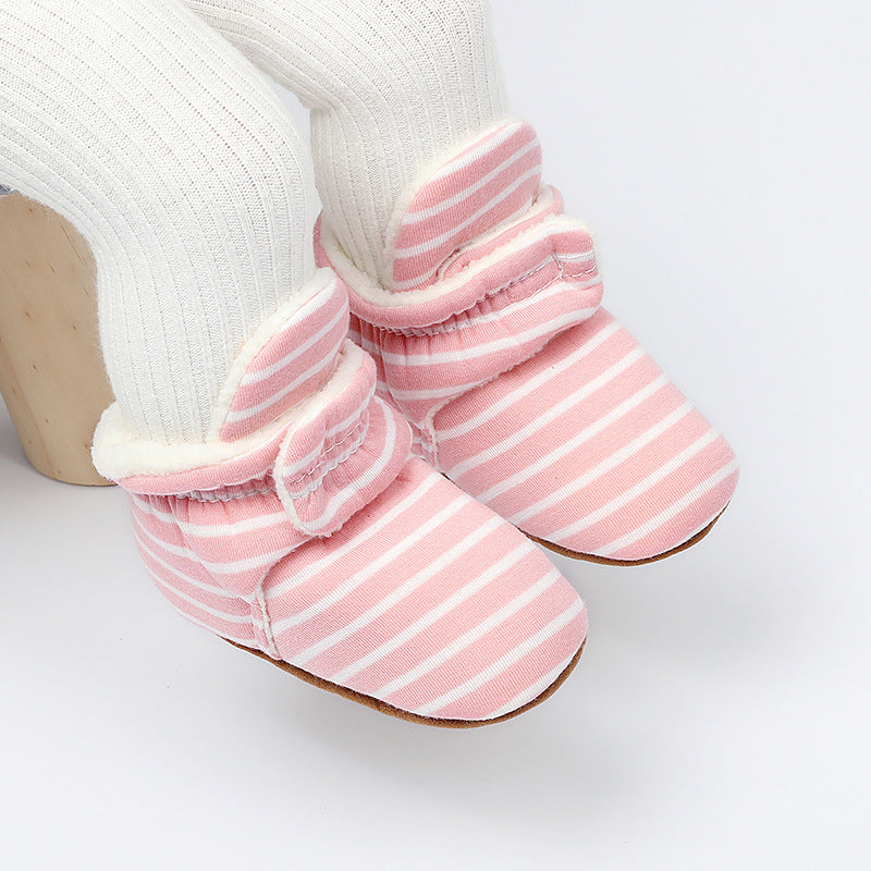 Cotton Baby Booties (12-18m)