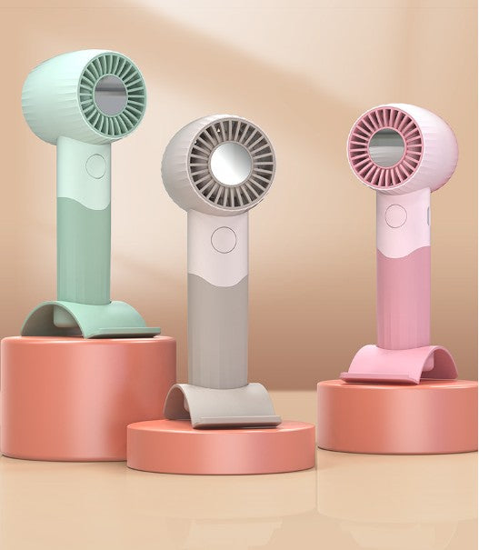 Portable Handheld Fan Small Fan USB Rechargeable Personal Hand Held Fan