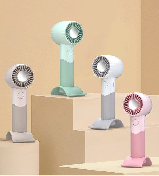 Portable Handheld Fan Small Fan USB Rechargeable Personal Hand Held Fan