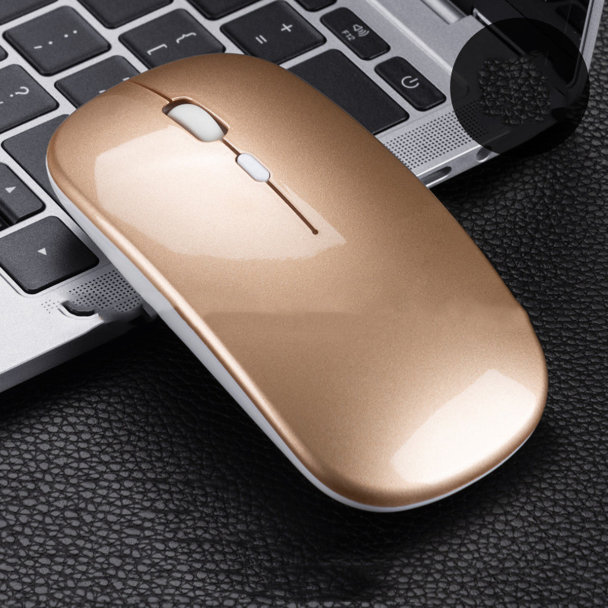 Wireless Mouse, Slim Silent Mouse 2.4G Portable Mobile Optical Office Mouse for Notebook, PC, Laptop