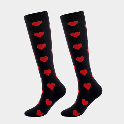 Custom Knitted Knee High Socks Unisex Socks With Full Customization