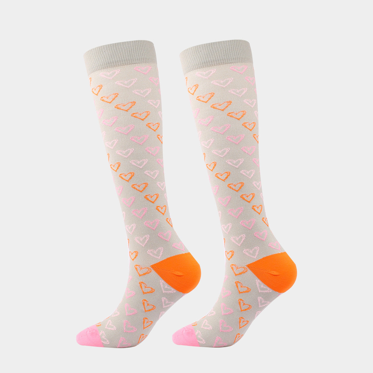 Custom Knitted Knee High Socks Unisex Socks With Full Customization