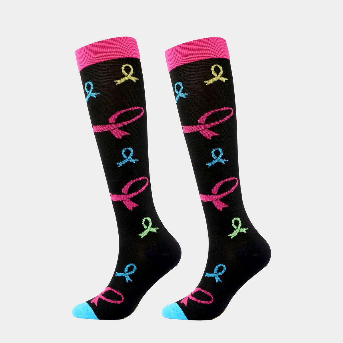 Custom Knitted Knee High Socks Unisex Socks With Full Customization