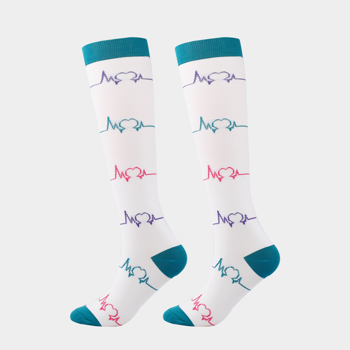 Custom Knitted Knee High Socks Unisex Socks With Full Customization