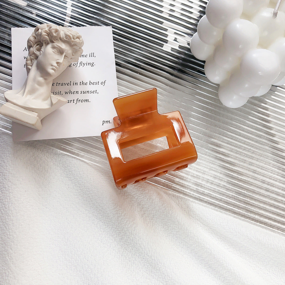 Hair Clips for Women Neutral Rectangle Hair Clips