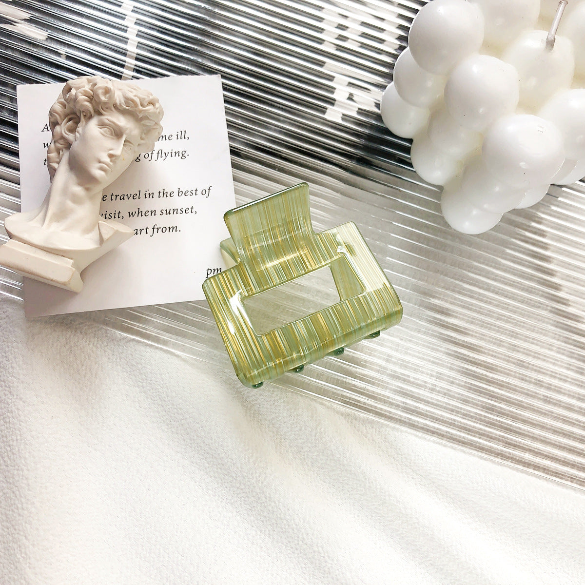 Hair Clips for Women Neutral Rectangle Hair Clips