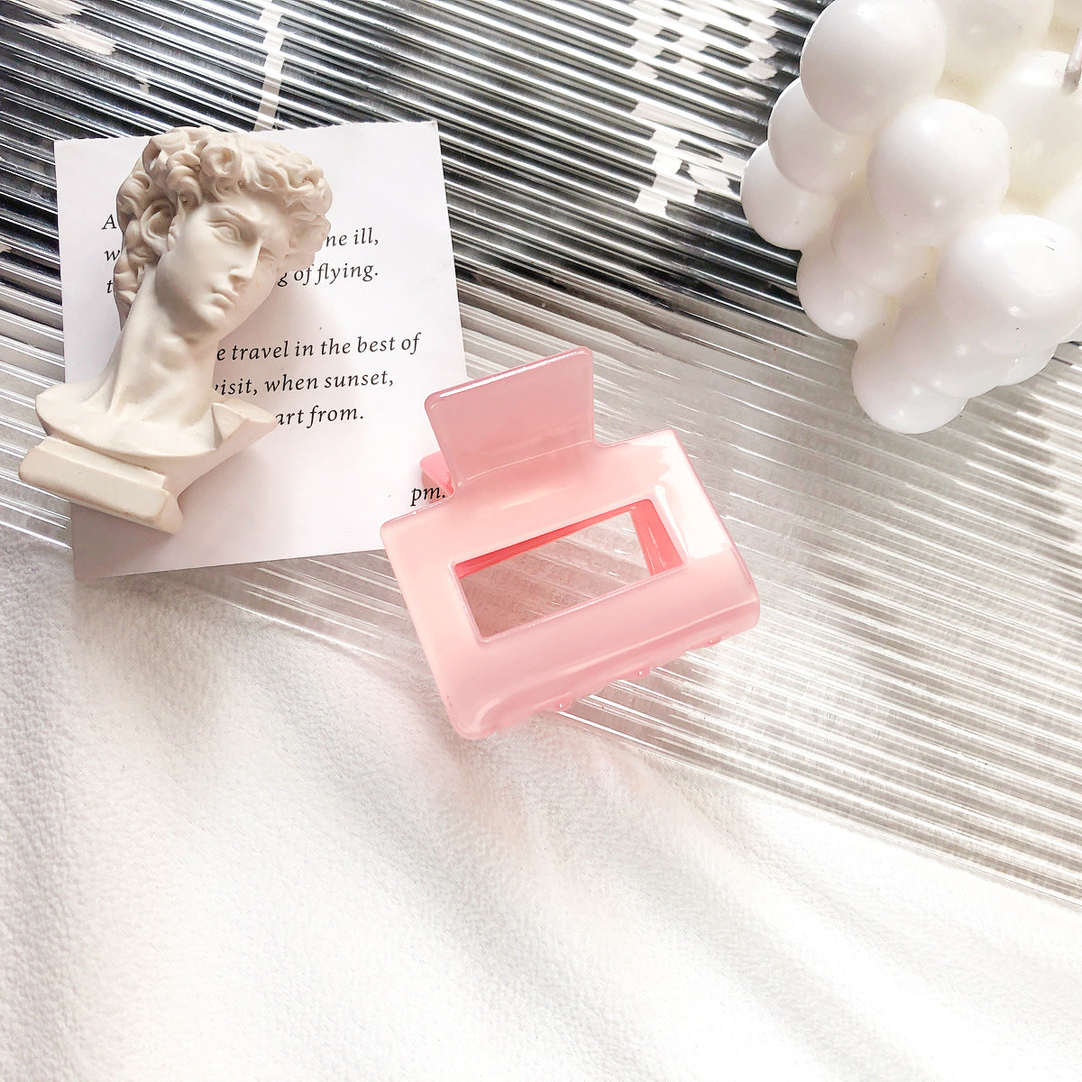 Hair Clips for Women Neutral Rectangle Hair Clips